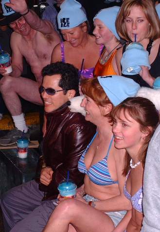 John Leguizamo with the Polar Bears