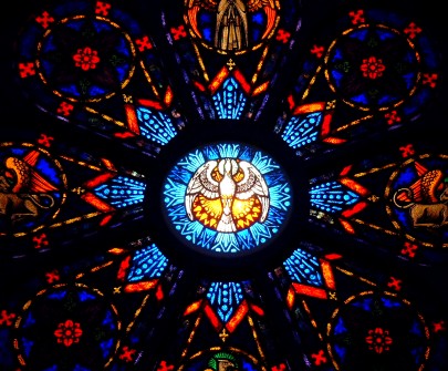 Stained-glass window
